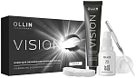Набор для окрашивания бровей и ресниц черный Vision Ollin Professional 20 мл