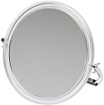 Зеркало настольное в прозрачной оправе на металлической подставке Dewal Beauty 165*163*10 мм