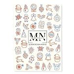 02 Слайдеры для дизайна ногтей Объемный 3D Miw Nails 2 гр (нг)