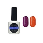 6585 Топ для гель-лака Top Сoat White Flakes Soft Touch Runail 7 мл