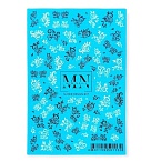 07# Слайдеры для дизайна ногтей Черно-белый Miw Nails 2 гр (нг)