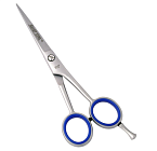 Ножницы парикмахерские прямые 5,5" АТ 101 Silver Star