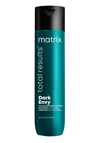 Шампунь для нейтрализации красных оттенков темных волос Dark Envy Matrix 300 мл