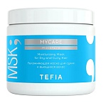 Маска увлажняющая для сухих и вьющихся волос Moisturizing for Dry and Curly Hair Tefia 500 мл