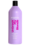 Шампунь укрепляющий для осветленных волос без сульфатный Unbreak My Blonde Matrix 1000 мл