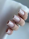 07 Полигель жидкий для ногтей Бледно-розовый с шиммером Liguid PolyGel Monami 15 мл