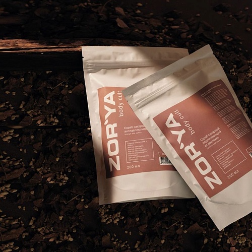 Скраб сахарный антицеллюлитный Orange And Coffee Body Cult Zor`Ya 200 мл