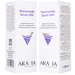 Сыворотка для лица против несовершенств с ниацинамидом и цинком Niacinamide Serum 10% Aravia 100 мл
