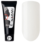 21 Полигель Молочный (мерцание) в тубе AcryGel Naomi Irisk 15 гр