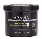 Крем-маска для тела антицеллюлитная солевая Anti-Cellulite Salt-Intensive Aravia Organic 500 мл