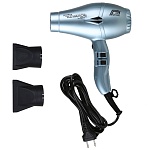 Фен для волос Advance Light Ceramic+Ionic 2200 Вт ионизация 2 насадки серо-голубой Parlux