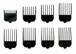 Набор насадок для машинок пластиковые Attachment comb set 1-8 Wahl
