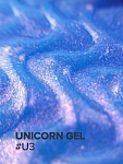# U3 Гель моделирующий цветной Unicorn Gel Uno 15 гр
