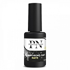 Топ для гель-лака с монохромными многогранниками без липкого слоя Monochrome-top Mate Patrisa-Nail 8 мл