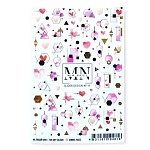 11F Слайдеры для дизайна ногтей Фольгированый Miw Nails 2 гр