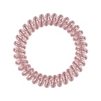 Резинка для волос Slim Pink Monocle тонкая розовое золото Invisibobble Tangle Teezer 3 шт