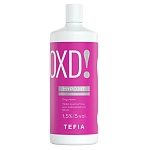 Крем-окислитель для окрашивания волос 1,5% 5 vol Color Oxycream Tefia 900 мл