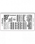 Пластина для стемпинга Crazy story Lace 2 Kapous Nails