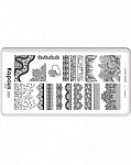Пластина для стемпинга Crazy story Lace 2 Kapous Nails