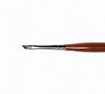 DS63R Кисть наклонная синтетика имитация под колонок №4 Roubloff