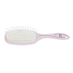 Щетка массажная прямоугольная нейлоновый штифт лилова Eco-Friendly Dewal Beauty