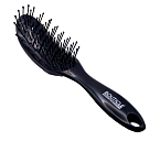 Щетка продувная для укладки волос феном черная Tunnel Hair Brush Bouticle