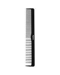 Расческа парикмахерская Carbon fiber Kapous Professional 172*27 мм