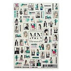 76W Слайдеры для дизайна ногтей Цветной Miw Nails 2 гр