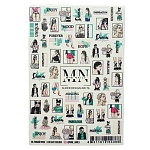 76W Слайдеры для дизайна ногтей Цветной Miw Nails 2 гр