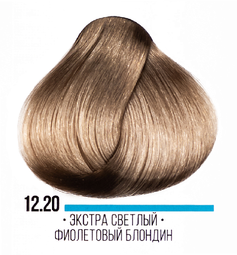 12,20 Крем-краска стойкая экстра светлый блондин фиолетовый ААА Kaaral 100 мл
