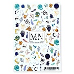 35W Слайдеры для дизайна ногтей Цветной Miw Nails 2 гр