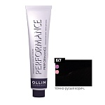 6,7 Крем-краска перманентная темно-русый коричневый Ollin Performance Ollin Professional 60 мл