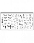 Пластина для стемпинга Crazy story Flower 6 Kapous Nails