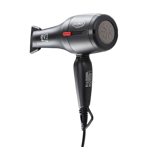 Фен для волос EVbx3R 2 насадки 2300 Вт черный COIF*IN