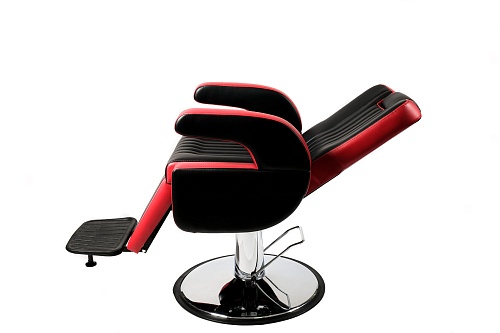 Кресло-барбер JH8261 с гидравликой на диске цвет Латте 118
