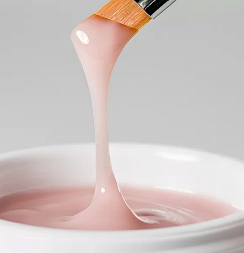 9849 Гель-желе для моделирования ногтей Light Pink Jelly Color Runail 15 гр