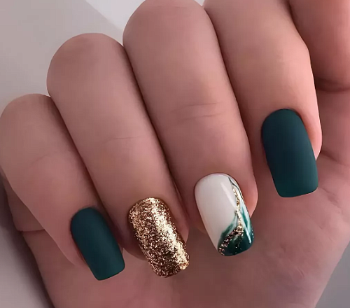 Гель-лак для ногтей Gold Luxury Monami 8 мл