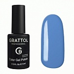 013 Гель-лак Color Gel Polish Light Blue Grattol 9 мл