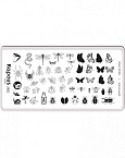 Пластина для стемпинга Crazy story Animal world Kapous Nails
