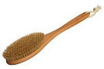 Щетка для сухого массажа из древесины бамбука и синтетического волокна Ecobrush 390*70*16 мм