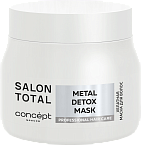 Маска для волос хелатная Metal Detox Salon Total 500 мл