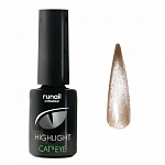 6033 Гель-лак Cat's eye Highlight Runail 6 мл