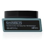 Паста мужская для укладки волос моделирующая черная Black Shaping Paste Manniskan Kaaral 100 мл