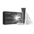 Набор для окрашивания бровей и ресниц графит Vision Ollin Professional 20 мл