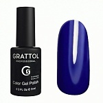 096 Гель-лак Color Gel Polish Ultra Blue Grattol 9 мл