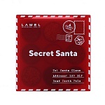 Набор теней для век 401 midnight amethyst Secret Santa Eyeshadow Palette Lamel Professional 6,5 гр