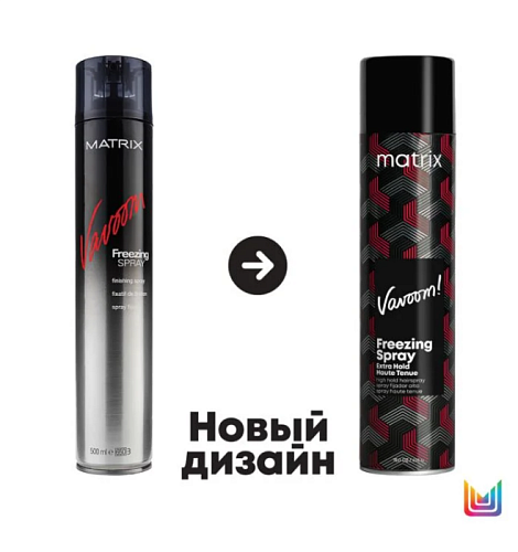 Лак-спрей для укладки волос экстрасильная фиксация на 24 часа Vavoom Extra Hold Matrix 500 мл