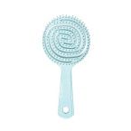 Расческа-мини для распутывания волос леденец Тиффани Detangling Hair Brush Solomeya