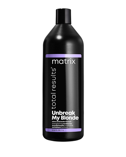 Кондиционер для укрепления осветленных волос Unbreak My Blonde Total Results Matrix 1000 мл