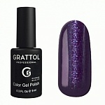 Гель-лак GRATTOL COLOR GEL POLISH SHINING PURPLE 9 мл GTC  № 091 